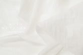 DEADSTOCK Japanese Fabric Shokunin Collection Azumadaki Cotton Silk Blend - off white - 50cm